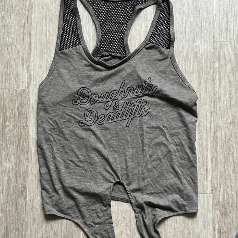 Doughnuts and Deadlifts Tank Top
